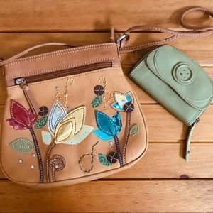 Fossil Crossbody and Wallet